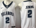 Villanova Wildcats White #2 JENKINS Jersey