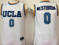 UCLA Bruins White #0 Westbrook Jersey