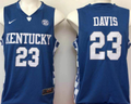 2017 Kentucky Wildcats Blue #23 DAVIS Jersey