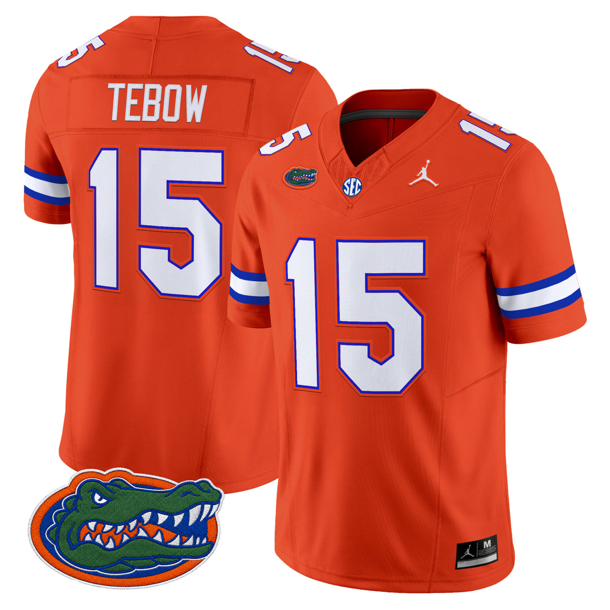 #15 Tim Tebow Florida Gators Jersey 2026 Vapor Limited Stitched Orange