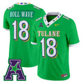 #18 Roll Wave Tulane Green Wave 2026 City Edition Vapor Limited Stitched  Jersey