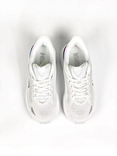 HOKA ONE ONE Women's Bondi 9 "White / Silver / Purple Gradient"