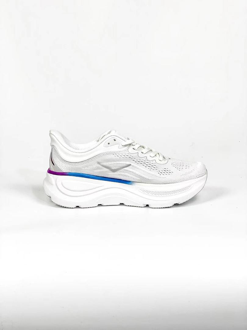 HOKA ONE ONE Women's Bondi 9 "White / Silver / Purple Gradient"