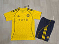 KIDS Al Nassr FC  Home Kit Bright Yellow