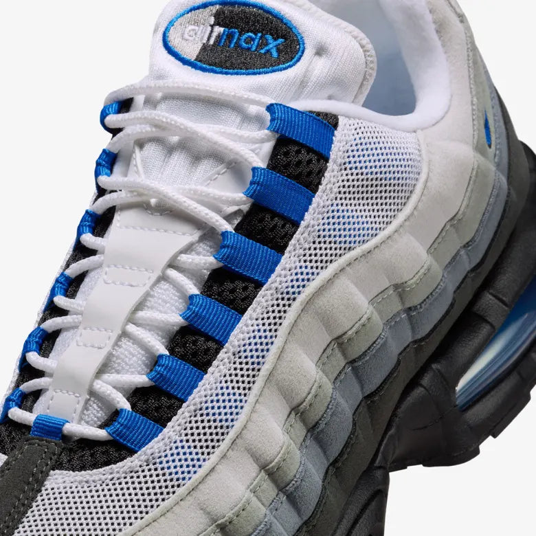 Nike Air Max 95 OG White Blue Grey Casual Sneakers
