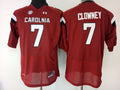 Womens South Carolina Gamecock Red #7 CLOWNEY Jersey