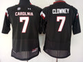 Womens South Carolina Gamecock Black #7 CLOWNEY Jersey