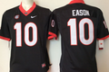 Georgia Bulldogs Black #10 EASON Jersey