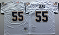 San Diego Chargers White #55 SEAU Jersey