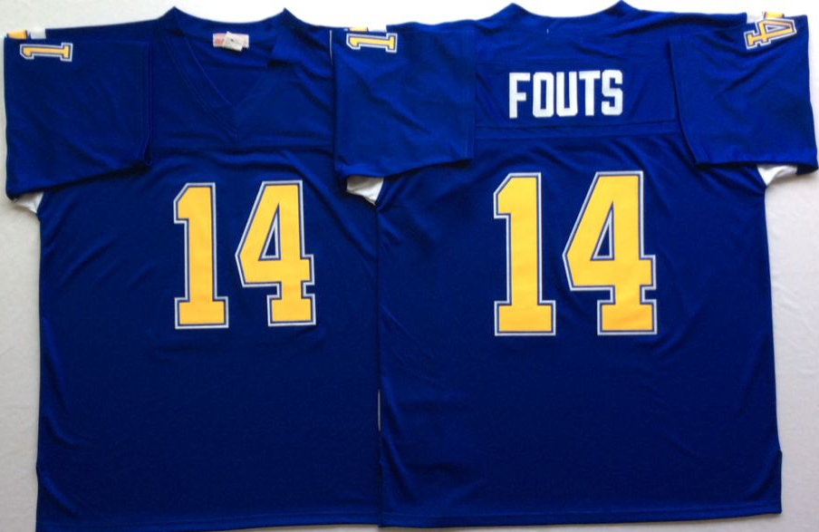 San Diego Chargers Blue #14 FOUTS Jersey