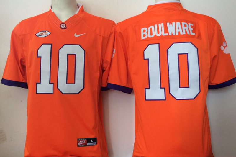 Clemson Tigers #10 BOULWARE Jersey