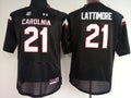 Womens South Carolina Gamecock Black #21 LATTIMORE Jersey