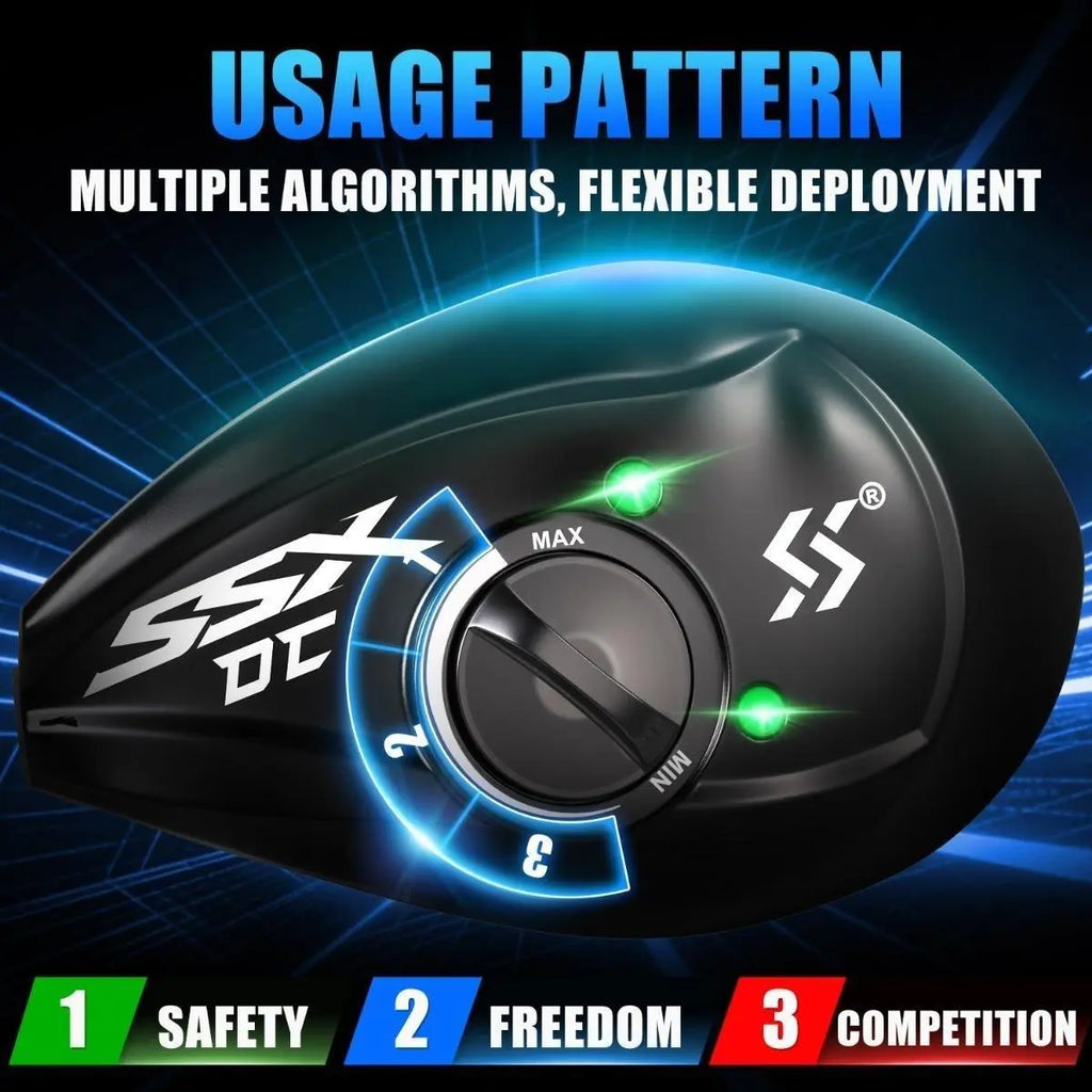 ⏳LIMITED TIME: 50% OFF! 🎣 DC Baitcasting Fishing Reel - Digital Braking System (Say Goodbye to Backlash!) - 7.2:1 High Speed - For Predatory Fishing in Fresh & Salt Water