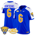 #6 Heintschel Pittsburgh Panthers Royal Alternate Stitched Jersey ACC Patch