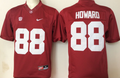 Alabama Crimson Tide Red #88 HOWARD Jersey