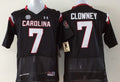 South Carolina Gamecock Black #7 CLOWNEY Jersey