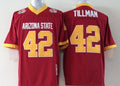 Arizona State Sun Devils Red #42 TILLMAN Jersey