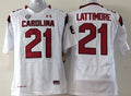 South Carolina Gamecock White #21 LATTIMORE Jersey