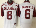 Oklahoma Sooners White Limited #6 MAYFIELD Jersey