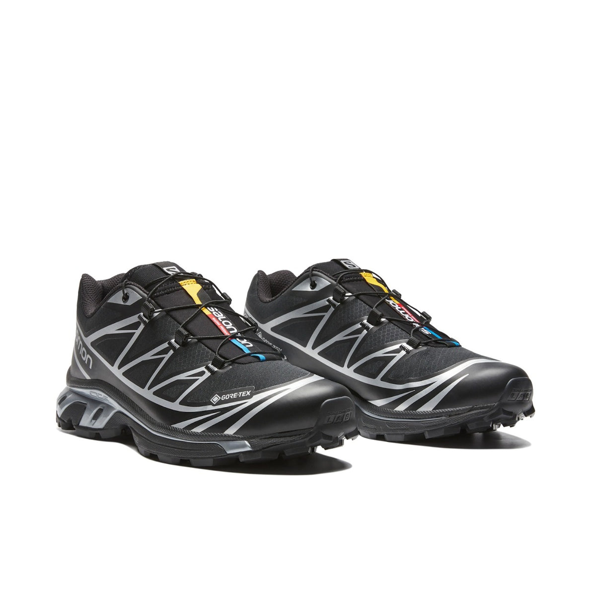 SALOMON-XT-6 Gore-Tex 'Black Silver'