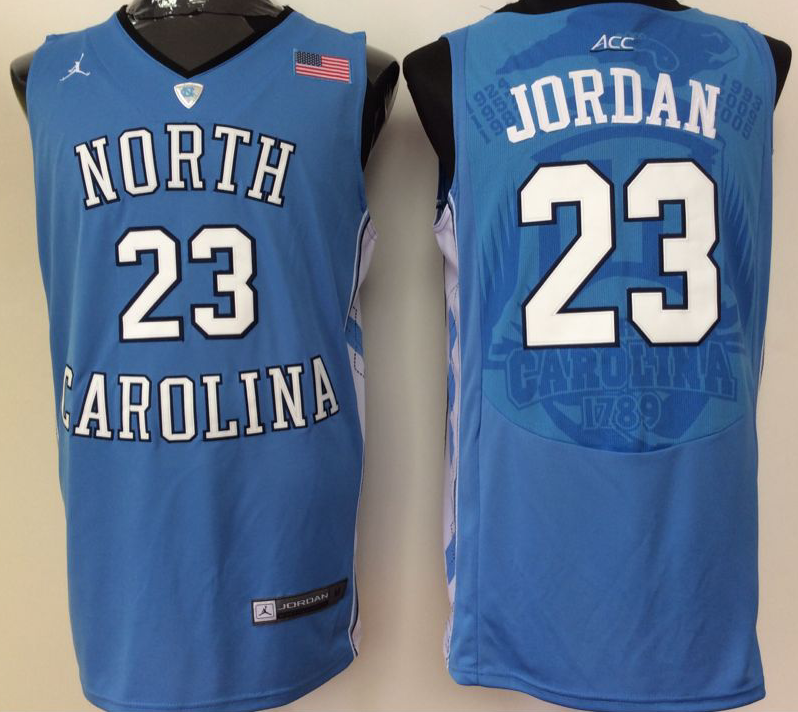 North Carolina Tar Heels Blue #23 JORDAN Jersey