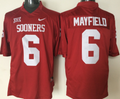 Oklahoma Sooners Red #6 MAYFIELD Jersey