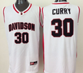 Davidson Wildcats White #30 CURRY Jersey