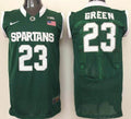 Michigan State Spartans #23 GREEN Jersey
