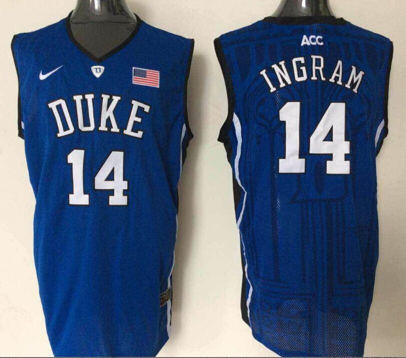 Duke Blue Devils #14 INGRAM Jersey