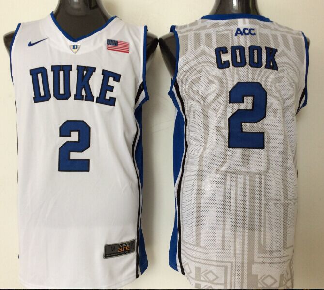 Duke Blue Devils #2 CO0K Jersey