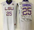 LSU Tigers #25 SIMMONS Jersey