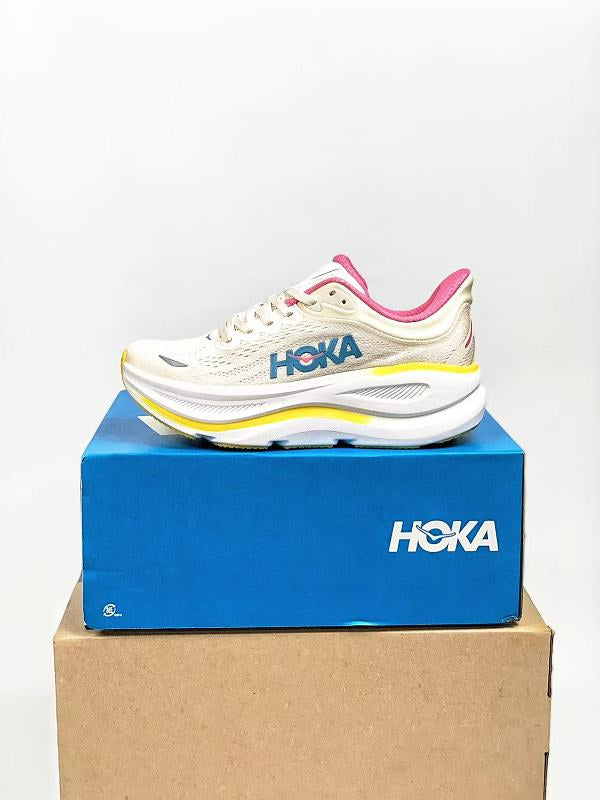 HOKA ONE ONE Women's Bondi 9 "Alabaster / Birch"