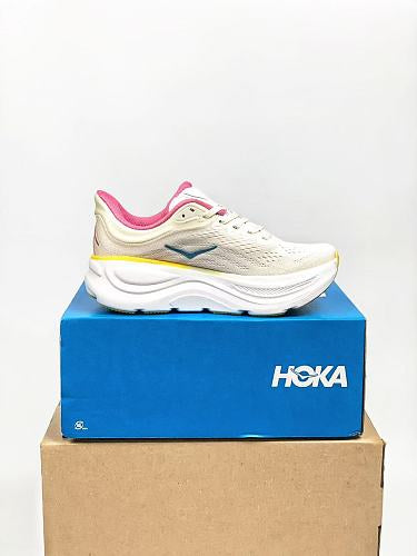 HOKA ONE ONE Women's Bondi 9 "Alabaster / Birch"