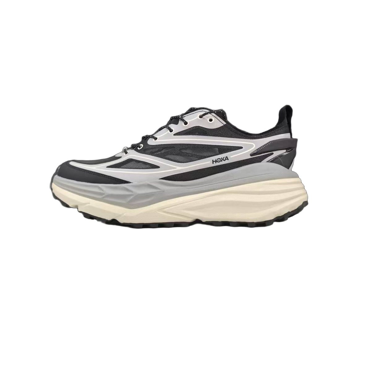 HOKA ONE ONE Stinson One7 "Stellar Grey / Eggshell"