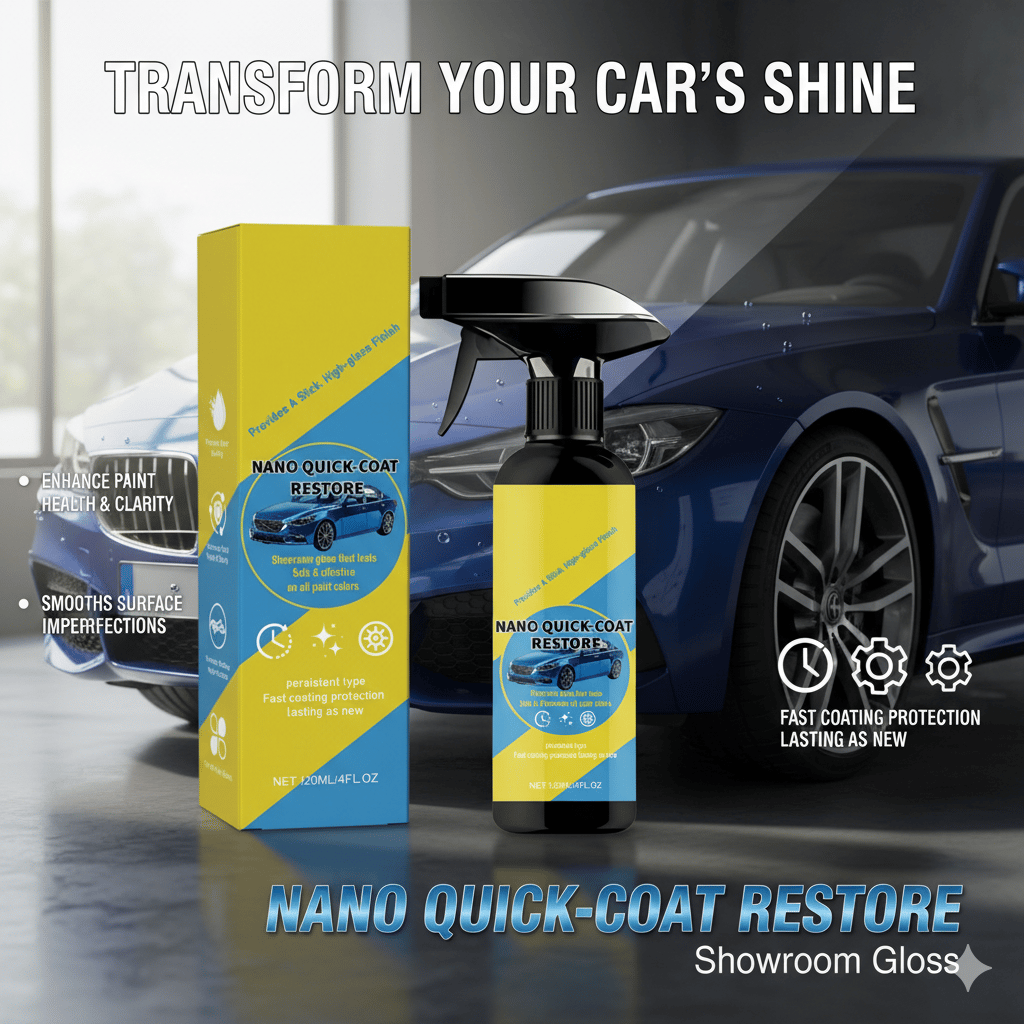 ⏳Time-Limited Special⏰All-Purpose Car Restorer Spray🚗