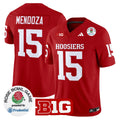 #15 Fernando Mendoza Indiana Hoosiers 2026 Rose Bowl Vapor Limited Stitched Jersey