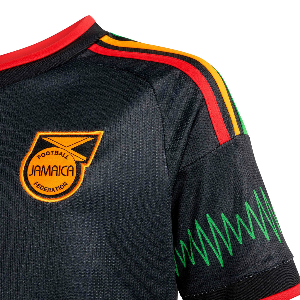 adidas 2026 Jamaica Youth Stadium Away Soccer Jersey