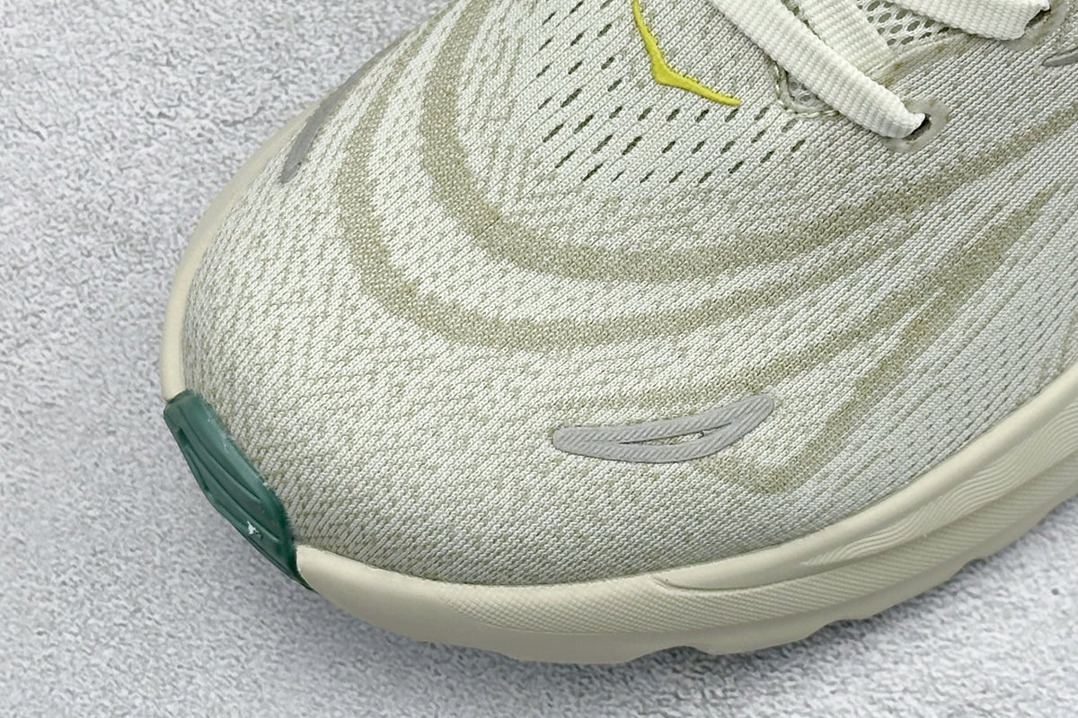 HOKA Arahi 8 Off White Deep Green Stability Running Shoes