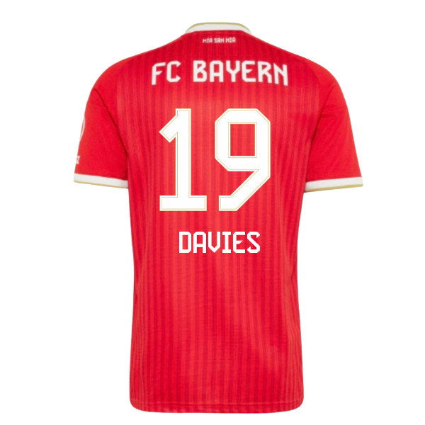 2026-2027 Bayern Munich Home Shirt (Davies 19)