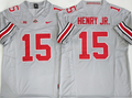 Ohio State Buckeyes  GRAY   #15 HENRY JR. Jersey