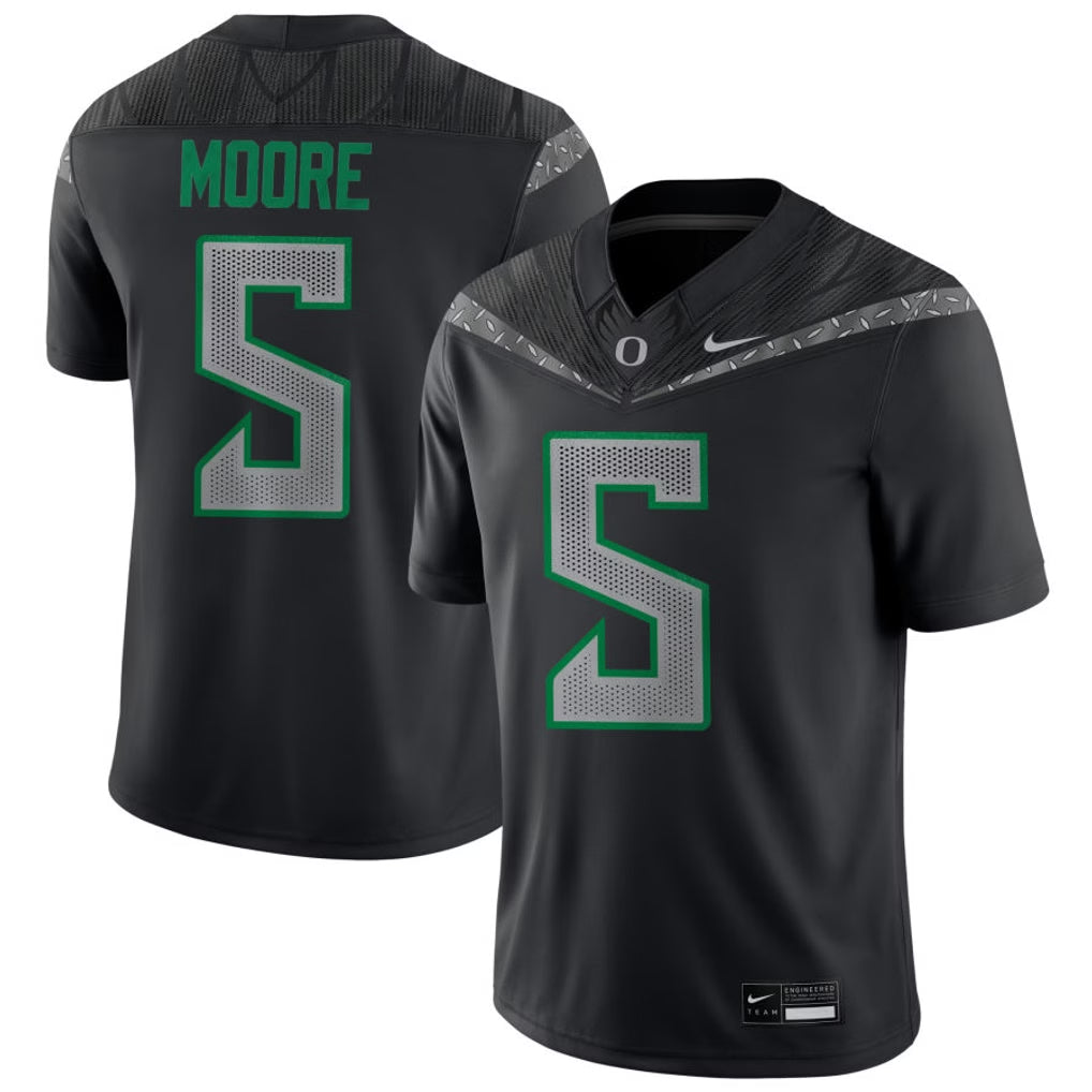 #5 Dante Moore Oregon Ducks Nike NIL Pick-A-Player Game Jersey - Black