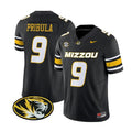 Men's Memphis Tigers #9 Beau Pribula Black F.U.S.E. Vapor Limited Football