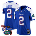Men's Florida Gators #2 DJ Lagway Royal Alternate 2024 F.U.S.E. Florida Patch
