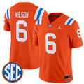 Men's Florida Gators #6 Dallas Wilson Orange '1960s Throwback' F.U.S.E. Vapor