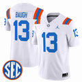 Men's Florida Gators #13 Jadan Baugh White '1960s Throwback' F.U.S.E. Vapor
