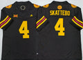 Arizona Sun Devils Black #4 SKATTEBO Jersey