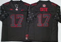 Ohio State Buckeyes Black  #17 TATE Jersey