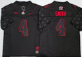 Ohio State Buckeyes Black  #4 SMITH Jersey