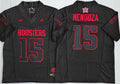 Indiana Hoosiers Black #15 MENDOZA Jersey