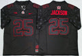 Ohio State Buckeyes Black  #25 JACKSON Jersey